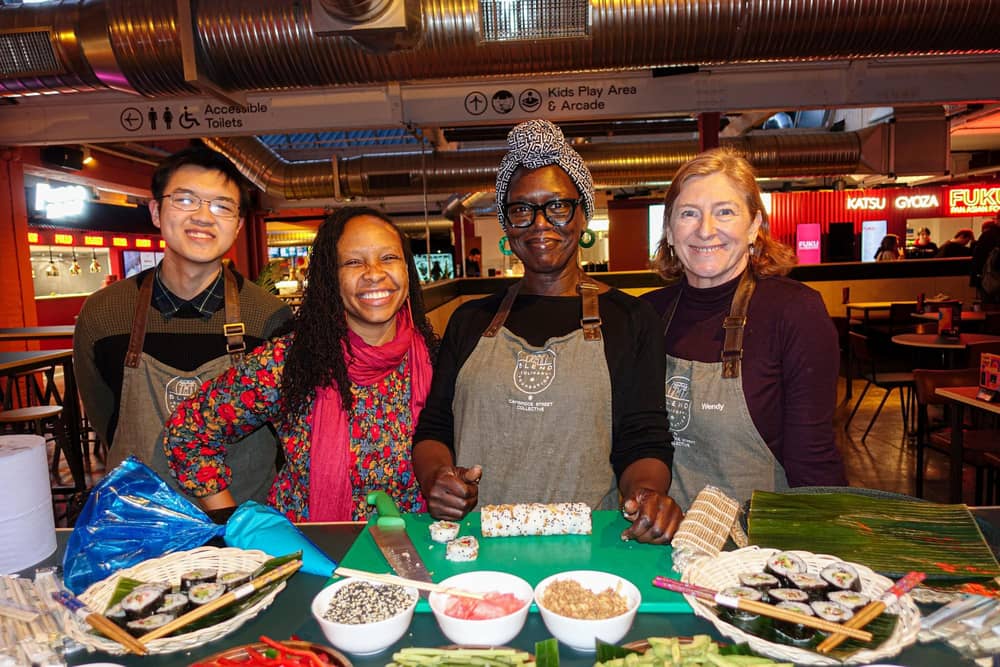 Blend Culinary Foundation at the VIP launch party of Alfred Works