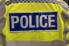 Police arrested a man on suspicion of criminal damage