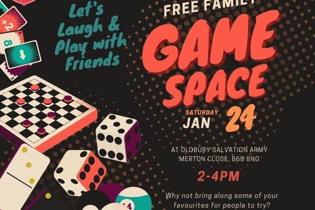 Free Family Game Space coming to Oldbury