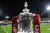 The FA Cup trophy. (Photo by Eddie Keogh/Getty Images)