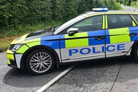 Officers made chase after a car failed to stop for officers at a car meet