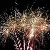 A fireworks display. PIC: Richard Ponter