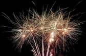 A fireworks display. PIC: Richard Ponter