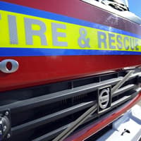 'Avoid the area' - Firefighters tackle shed fire in Staffordshire