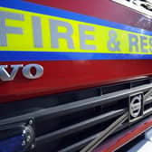 Fire services were called to the scene