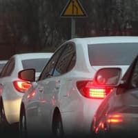Fallen tree partially blocks busy Birmingham road