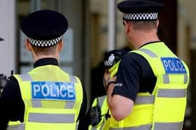 Following searches of the property, officers found a firearm
