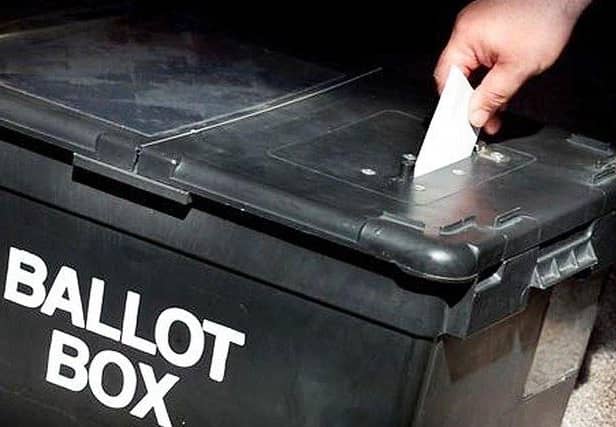 Voters go to the polls in Thursday’s local elections