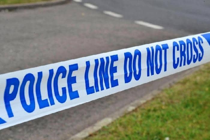 Police cordon stock editorial image. Photo: Archive