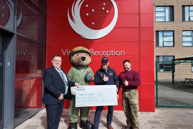 Cadets complete epic Help for Heroes challenge