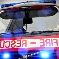 Firefighters battle blaze at Essington barn conversion - man given oxygen at scene