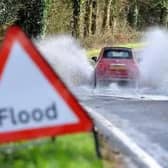 The warning came as heavy rain caused problems on roads across parts of the West Midlands