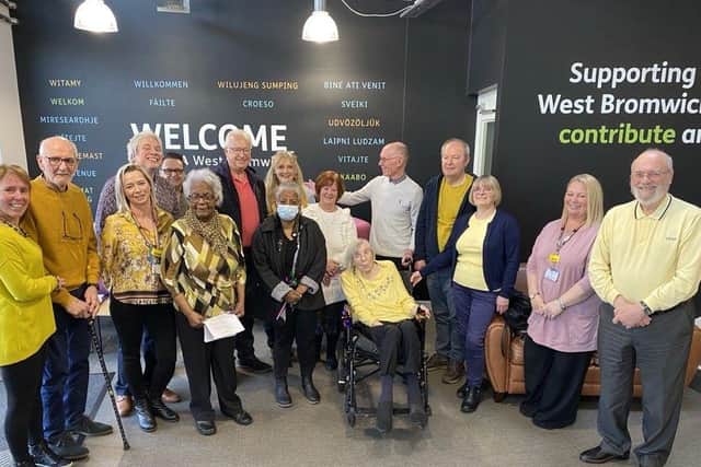 Dementia singing group in action