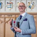 Mr Pete Bill MBE at Windsor Castle