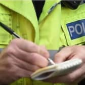 Police officers are investigating