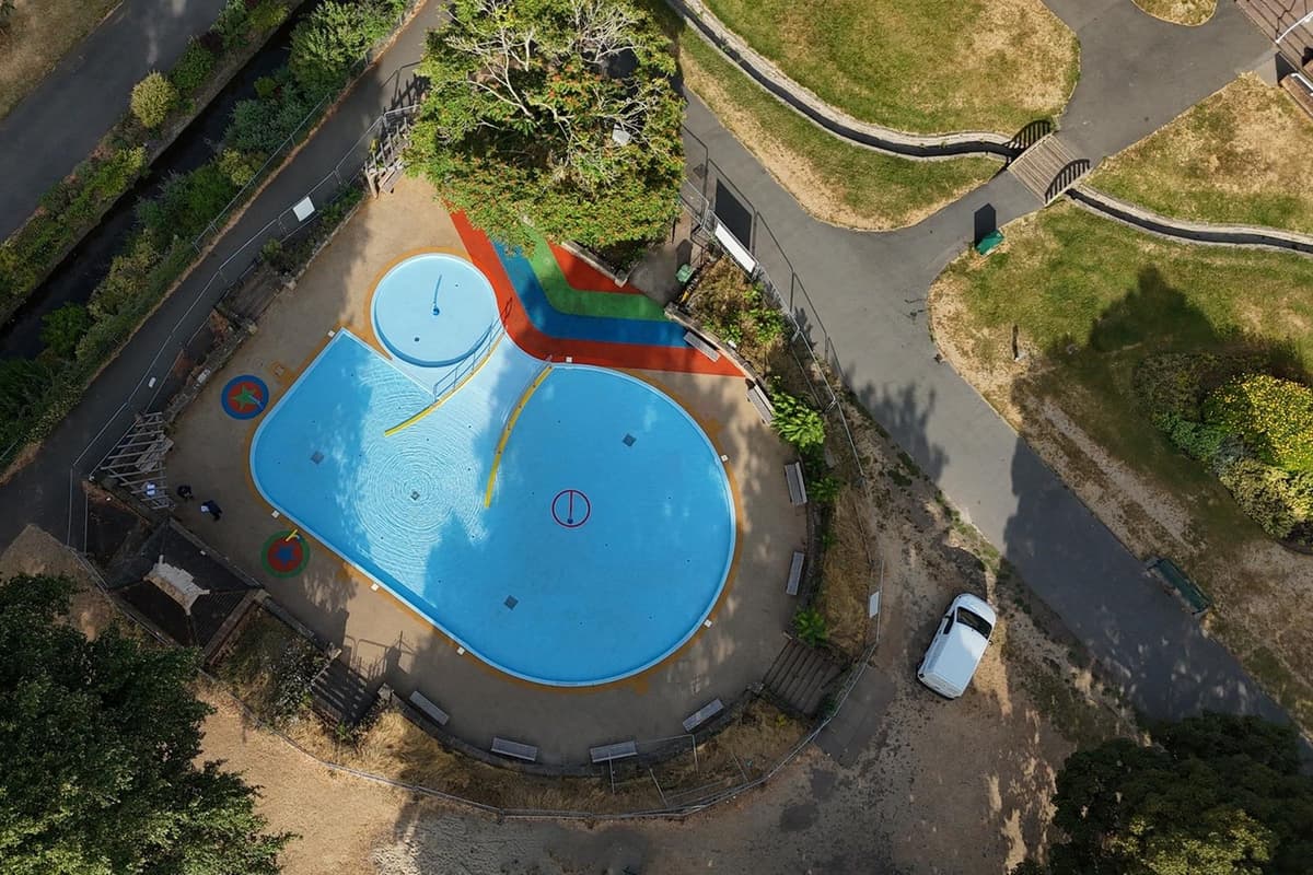 Two historic towns reopen outdoor paddling pools after two years - perfect ...