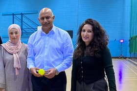 (L-R) Cllr Adeela Qayyum, Cllr Shaukat Ali and Dr Samara Afzal